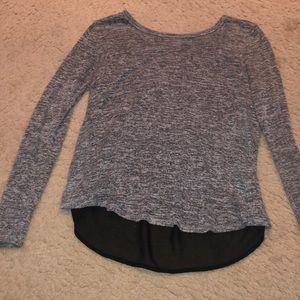 Gray long sleeve